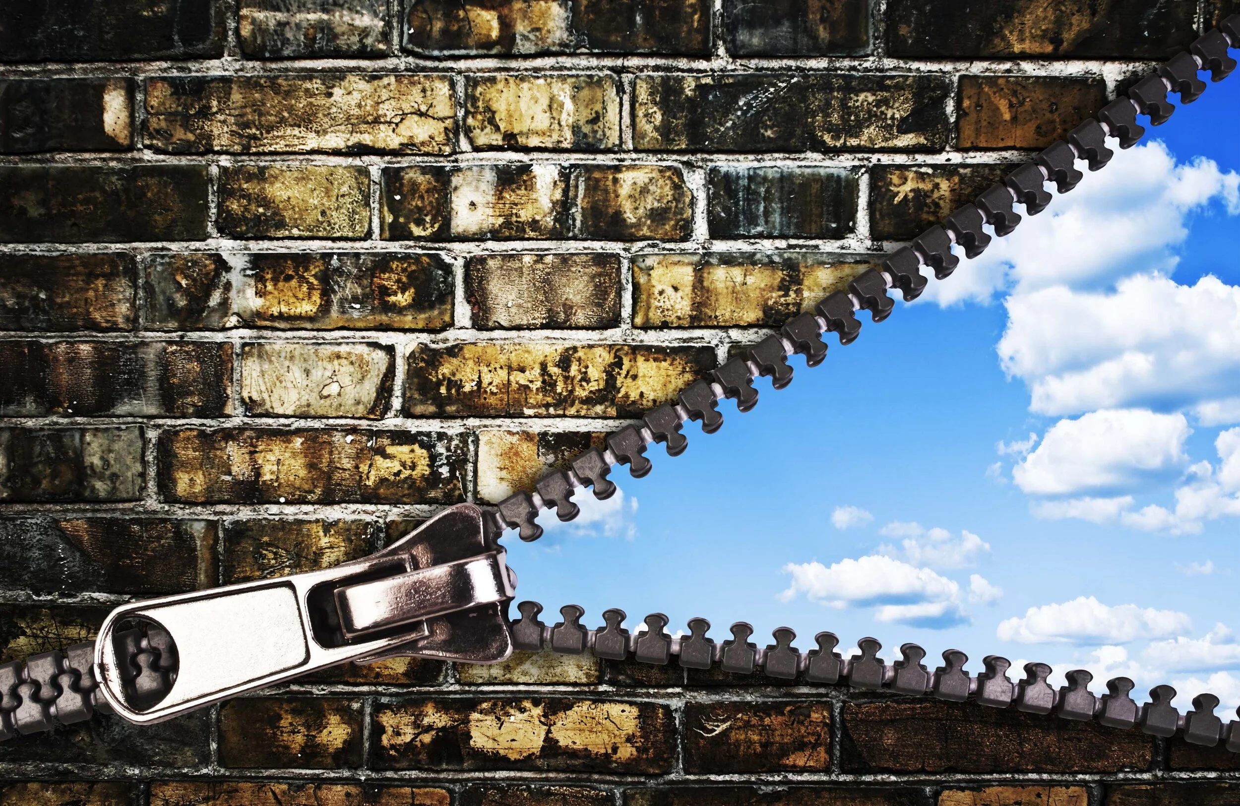 unzip wall to blue sky.jpg