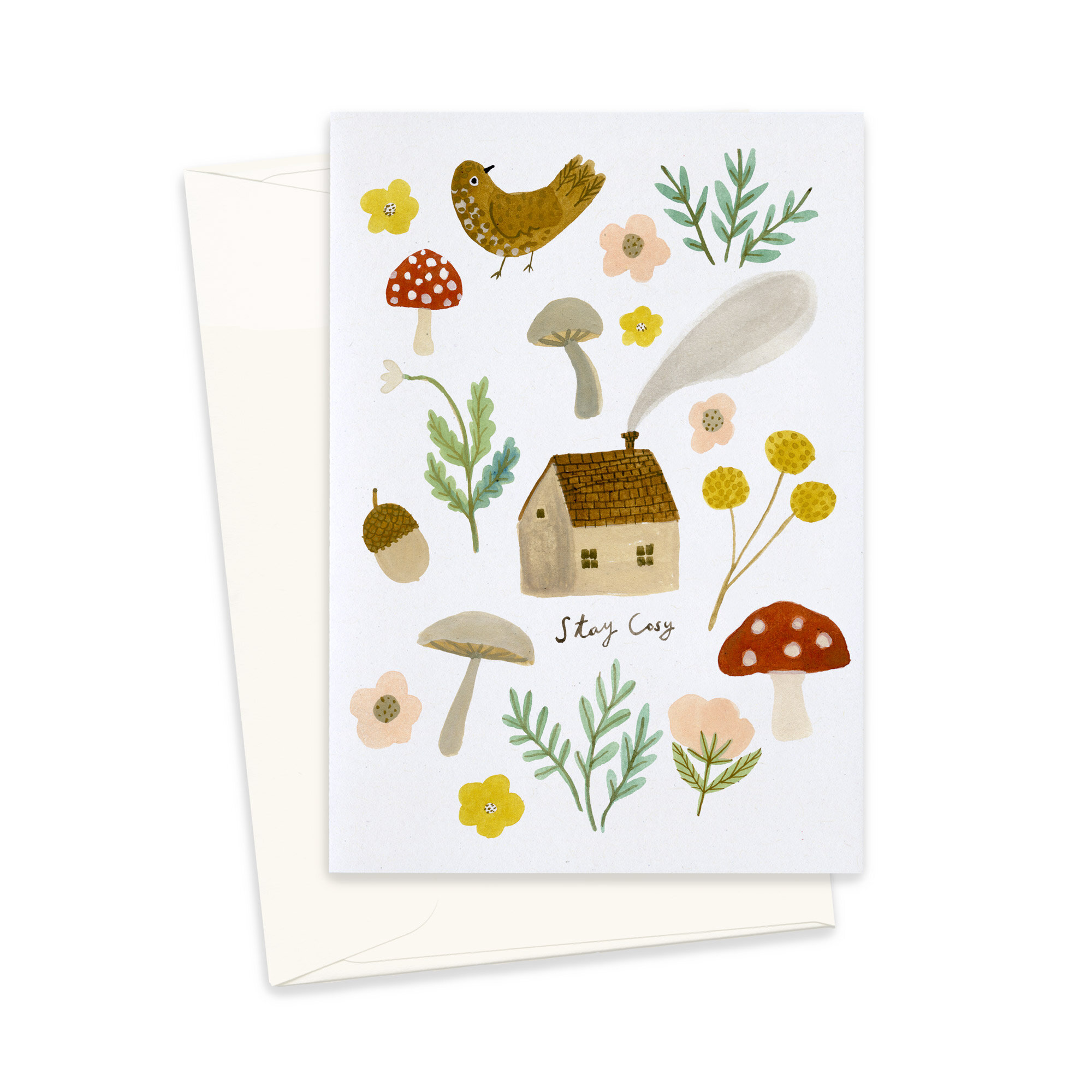 Greeting Card - Stay Cosy