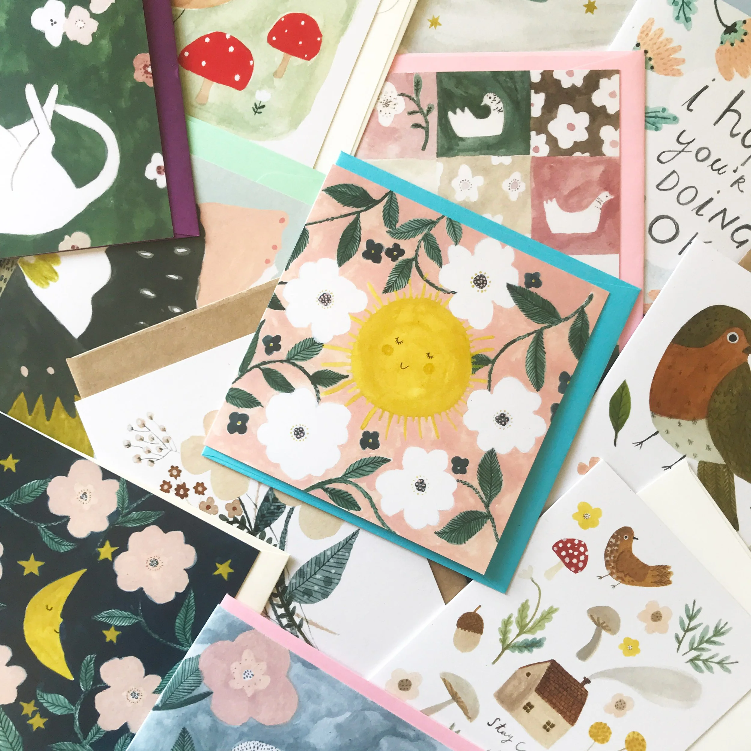 Greeting Card selection — In My Backyard