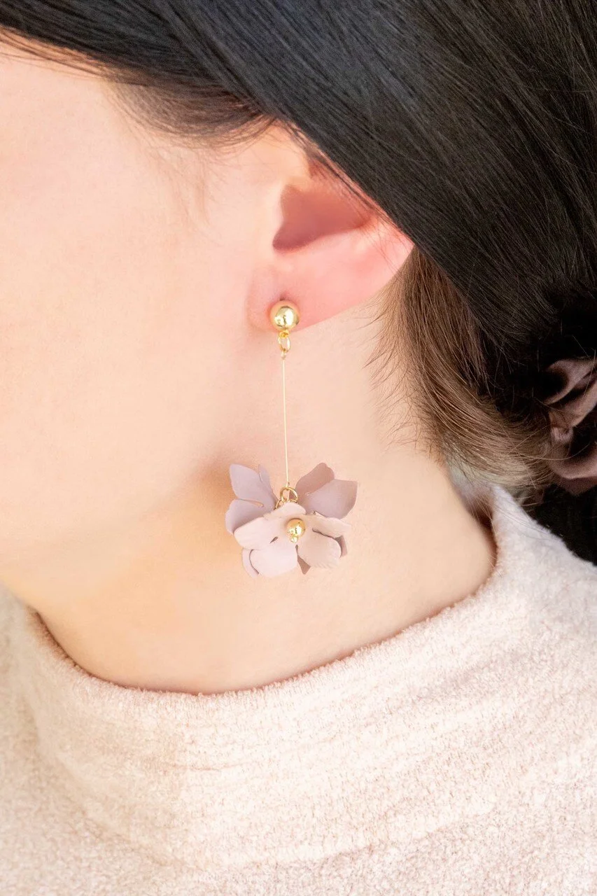 Floral Drop Earrings
