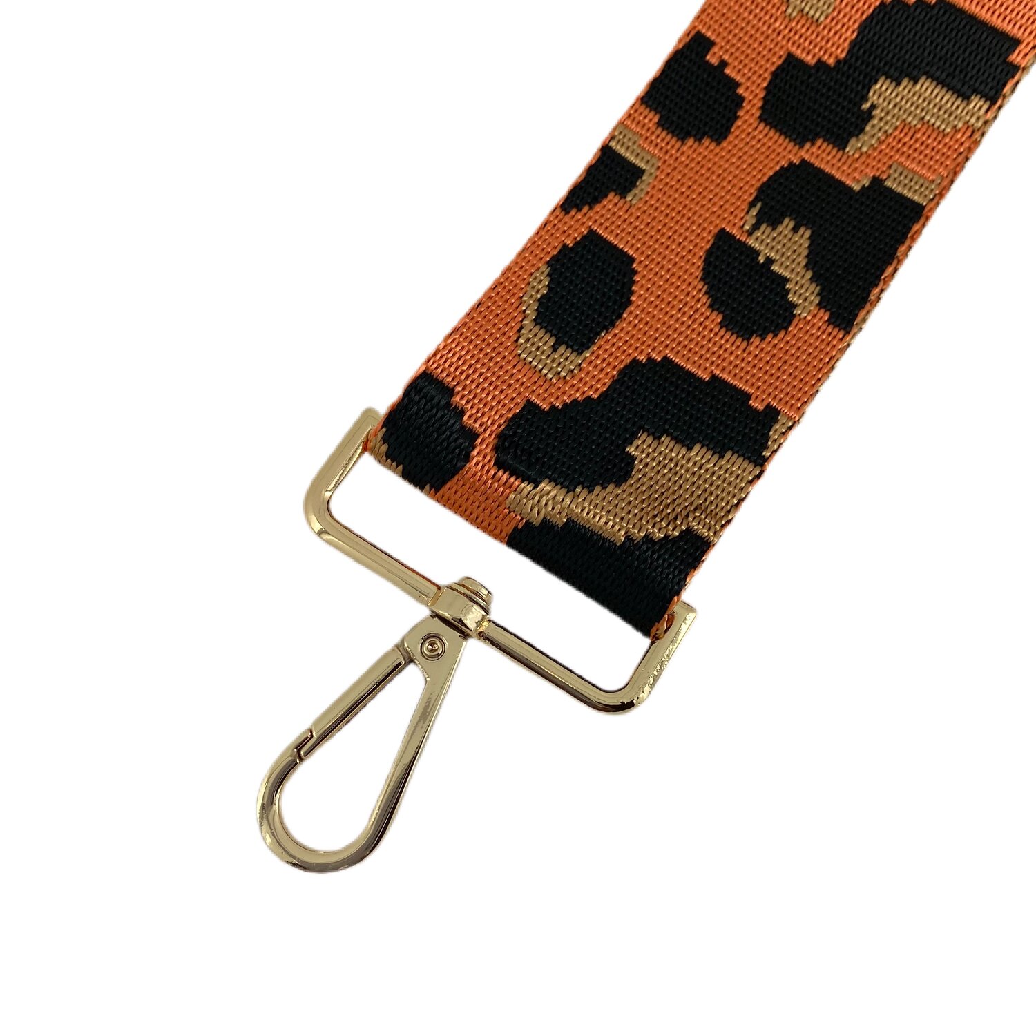 Custom Beaded Leopard Purse Strap