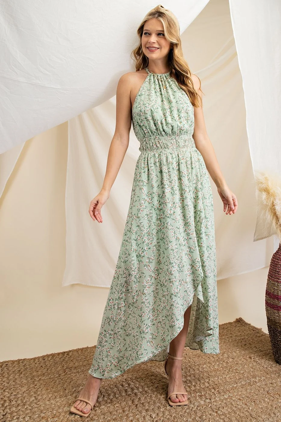 halter nexk dress Jewel of Mine Halter Dress main image 0