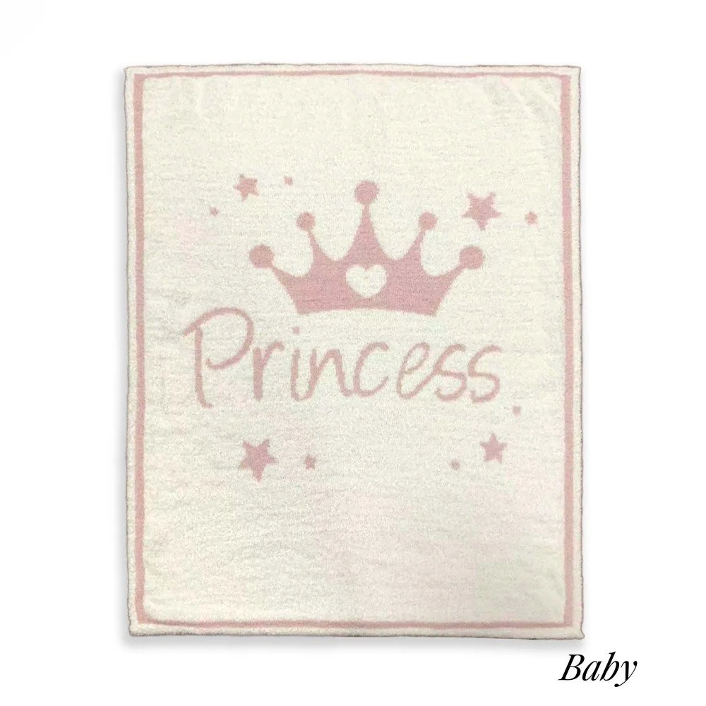 Super Soft Knit "Princess" Luxe Baby Blanket