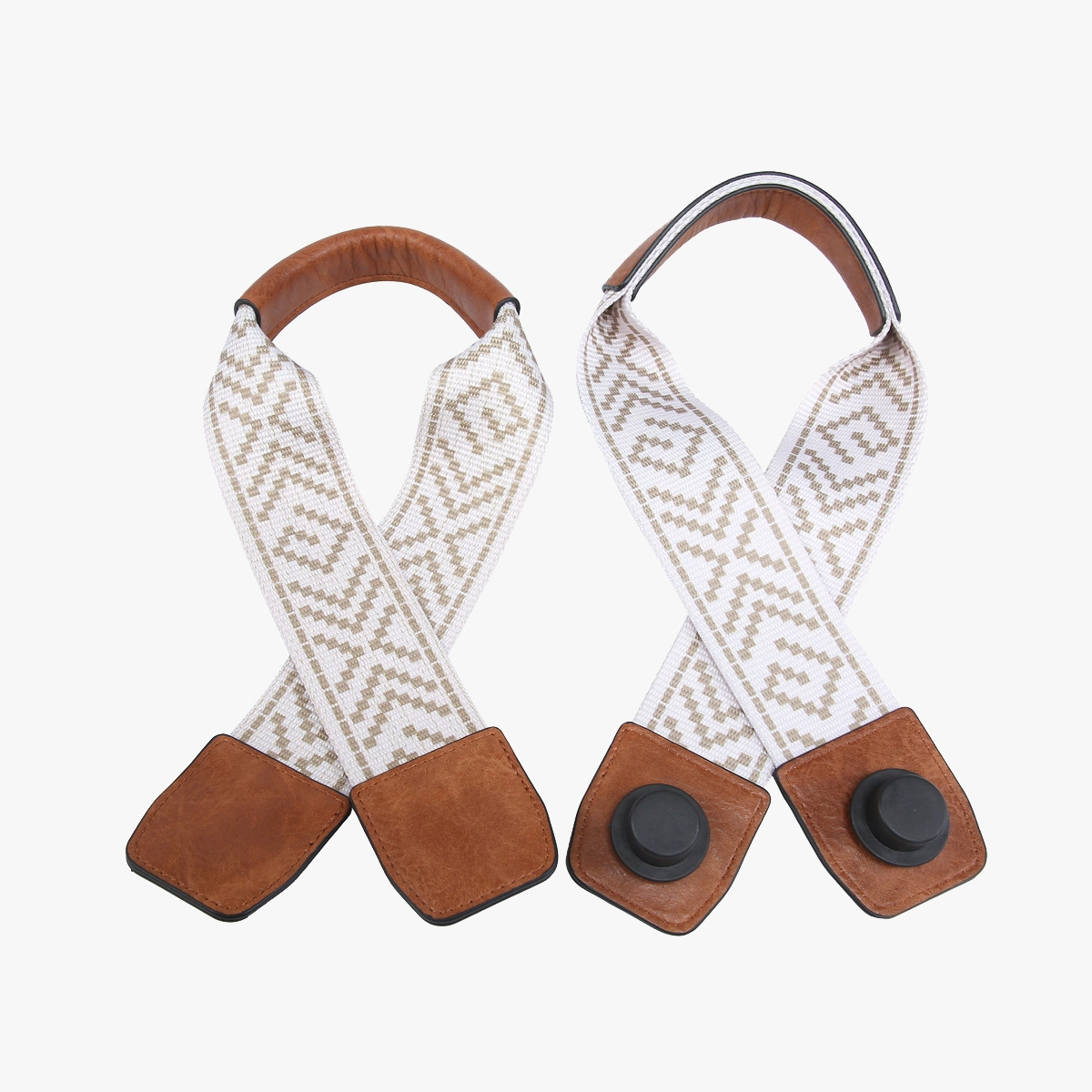Versa Tribal Taupe Guitar Straps