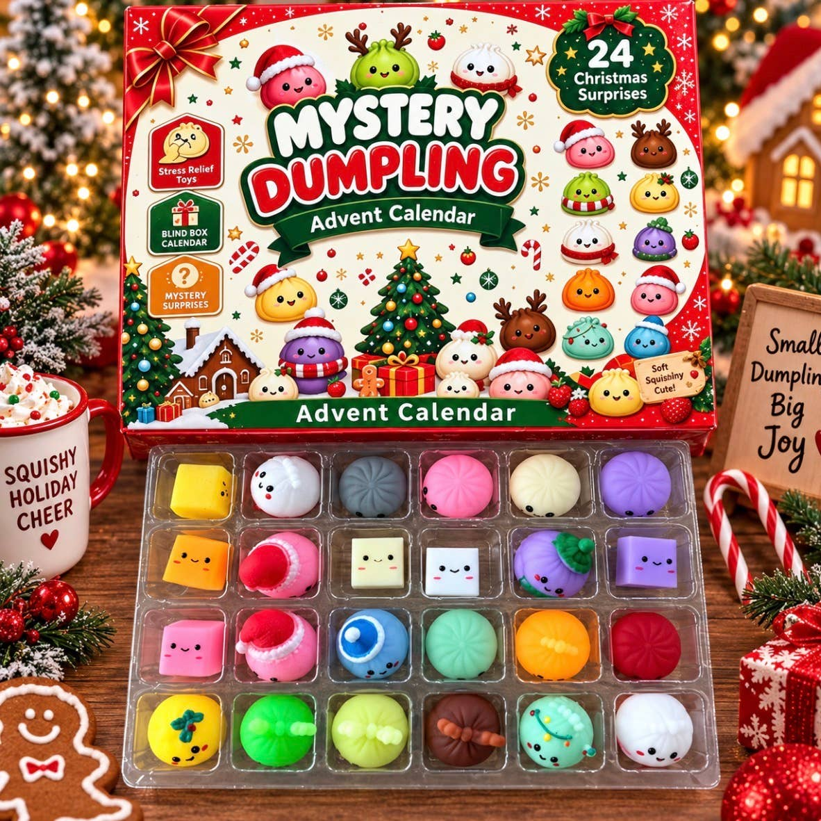 Mystery Dumpling Christmas Advent Calendar