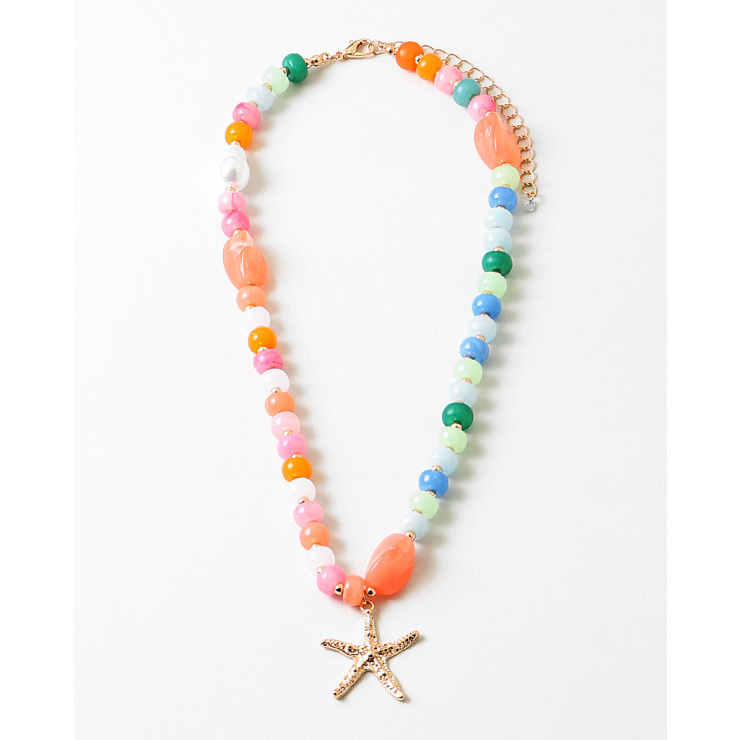 Rainbow Starfish Candy Necklace