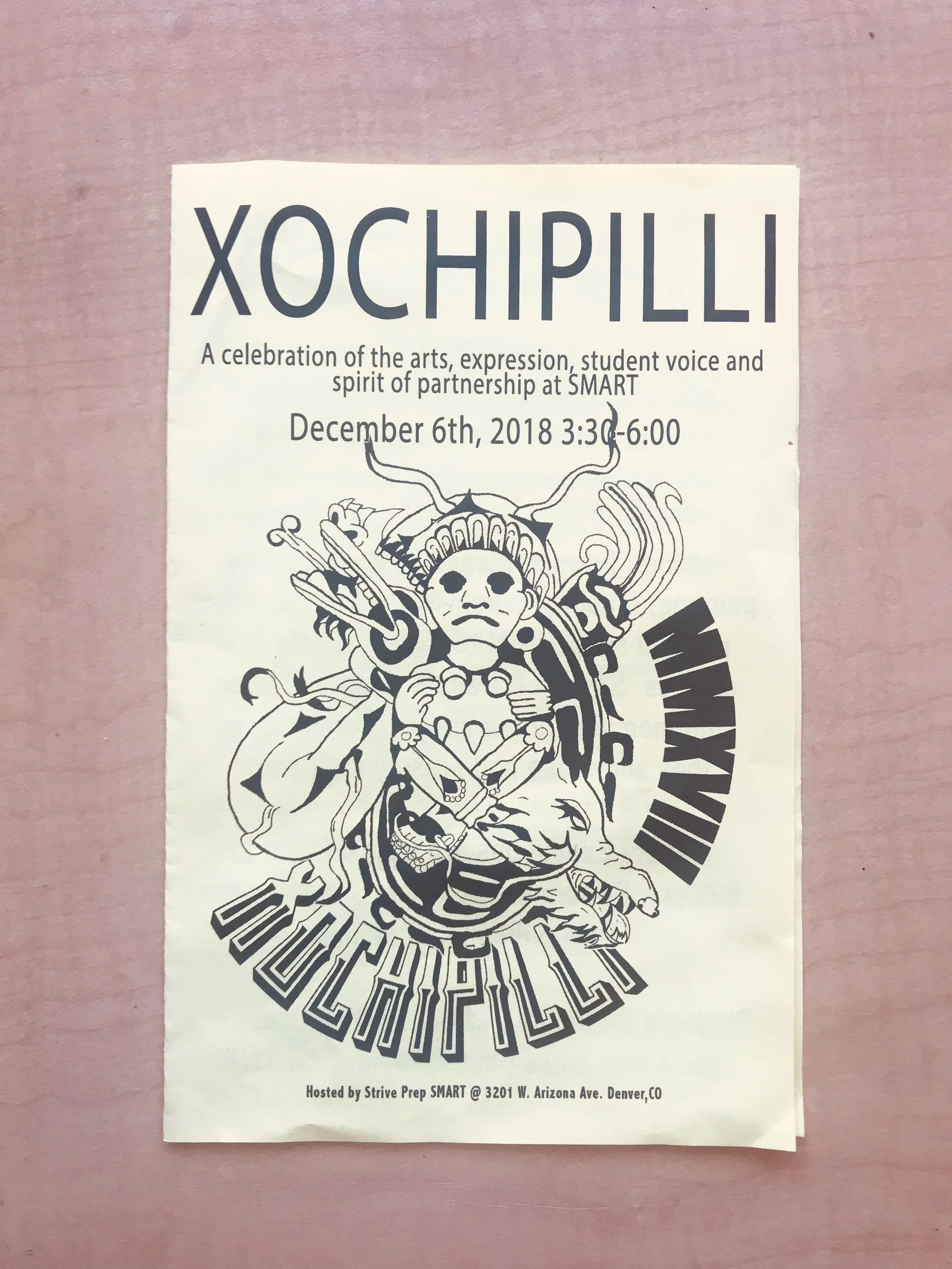  Student Design Print for Art Show 