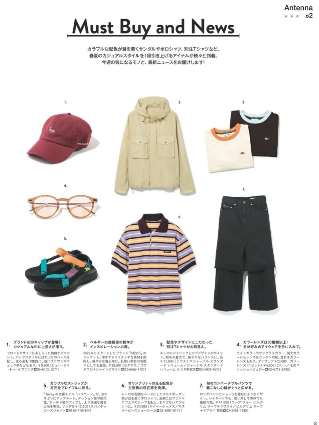 CARINのアイウェアがanan4/29号にて紹介されました👓

#carin #カリン #h3otokyo