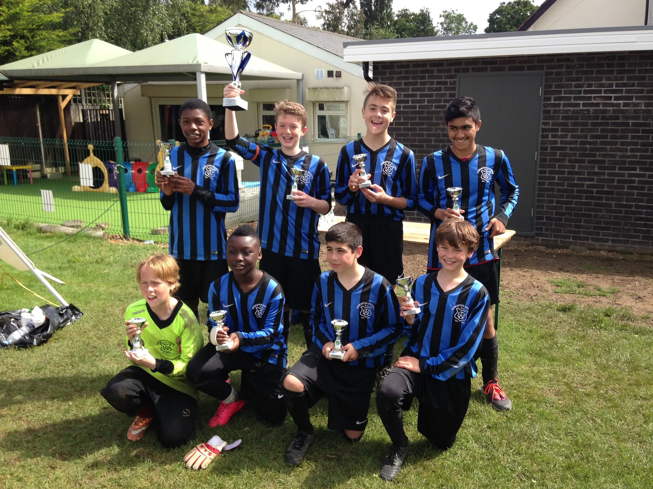 U13s Cobras winning the Whetstone Wanderers 6’s tournament