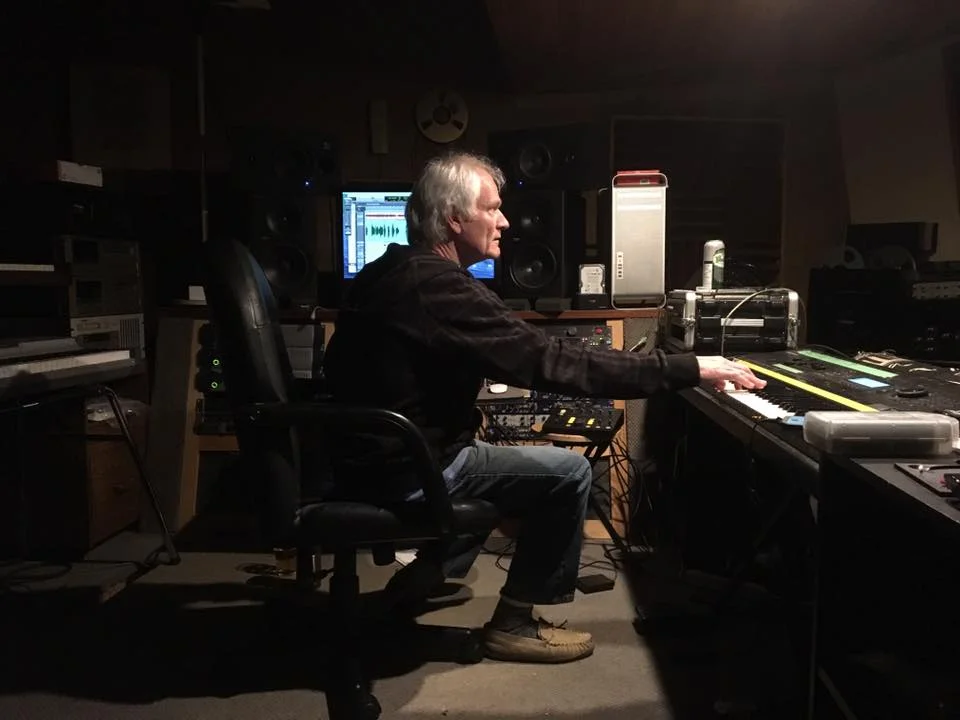 Andy Thompson at Northumberland Music Studio