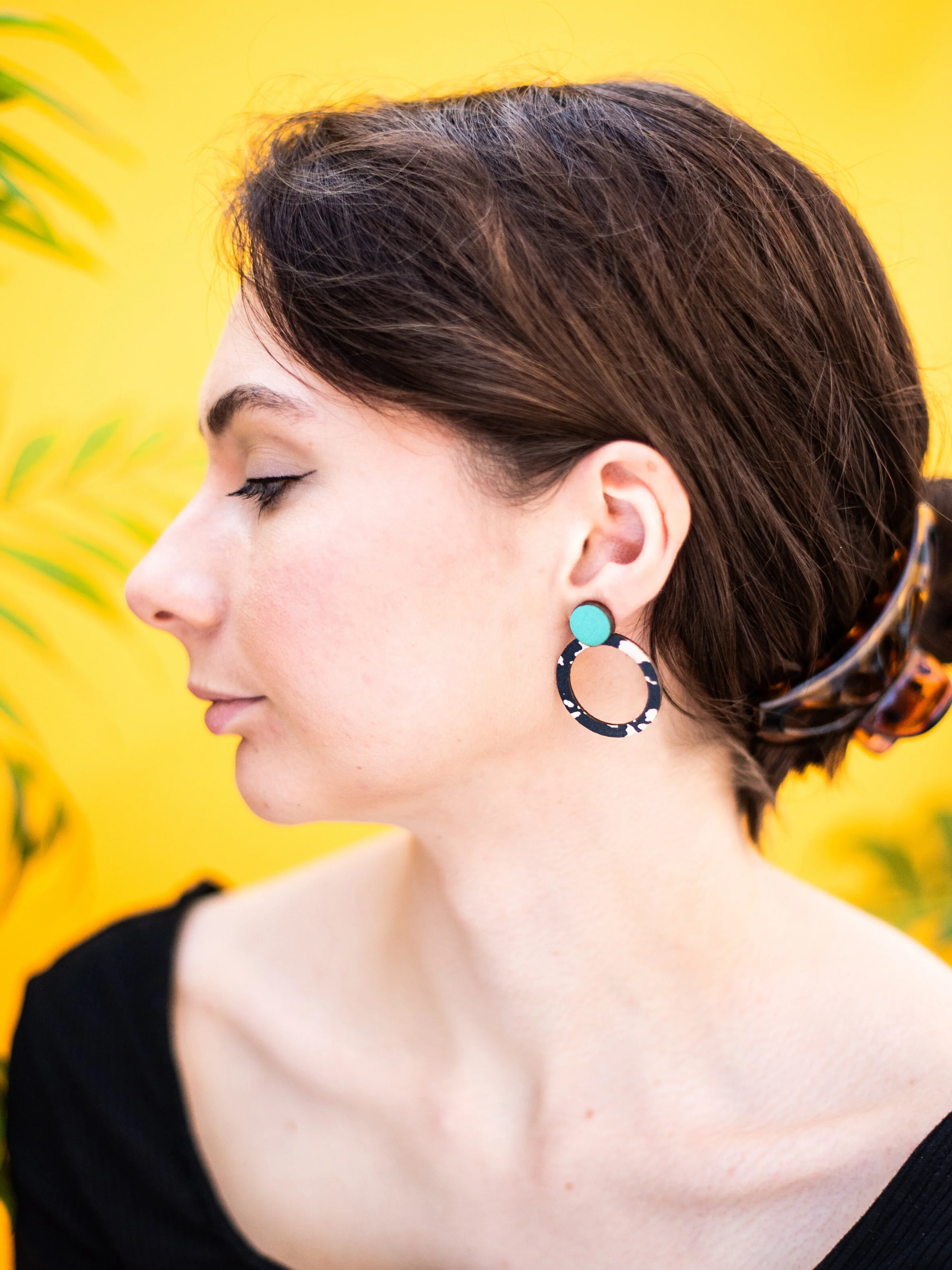 Turquoise Stud With Mottle Hoop Web.jpg