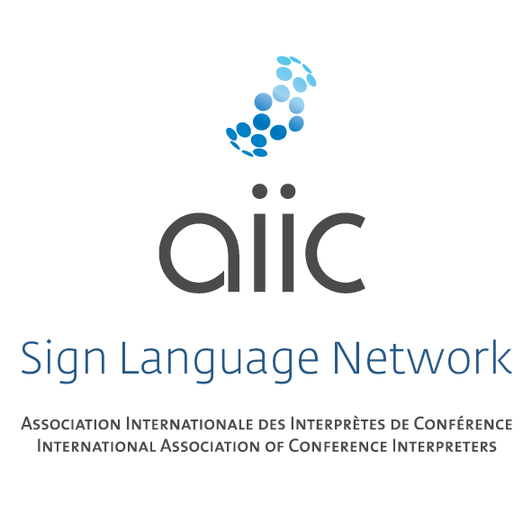 Providing conference sign language interpreters information on how to join AIIC