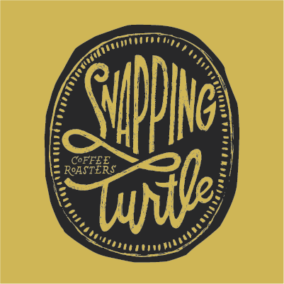 Logo with yellow background.