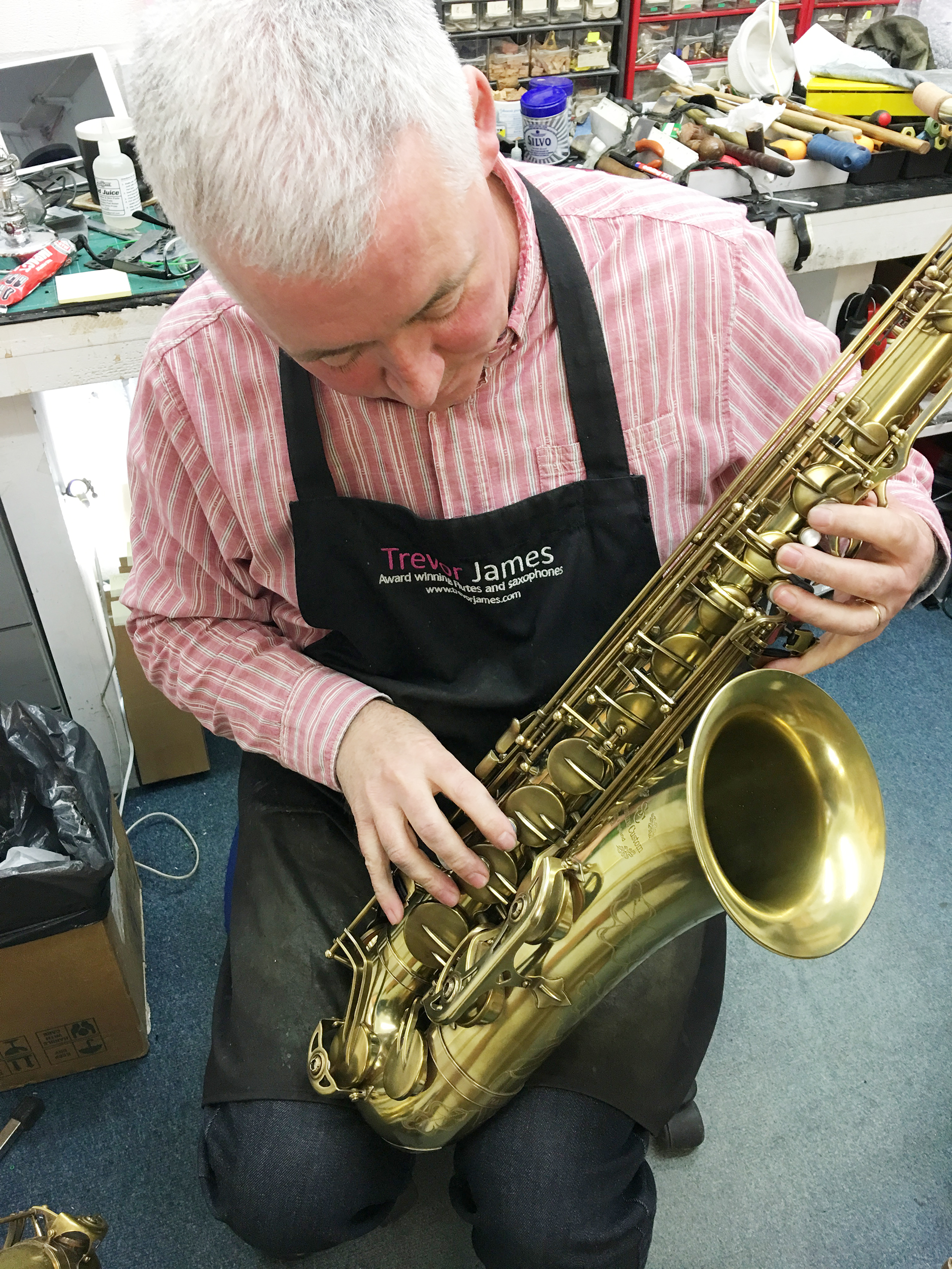 Trevor James Trevor James Signature custom Raw tenor saxophone 