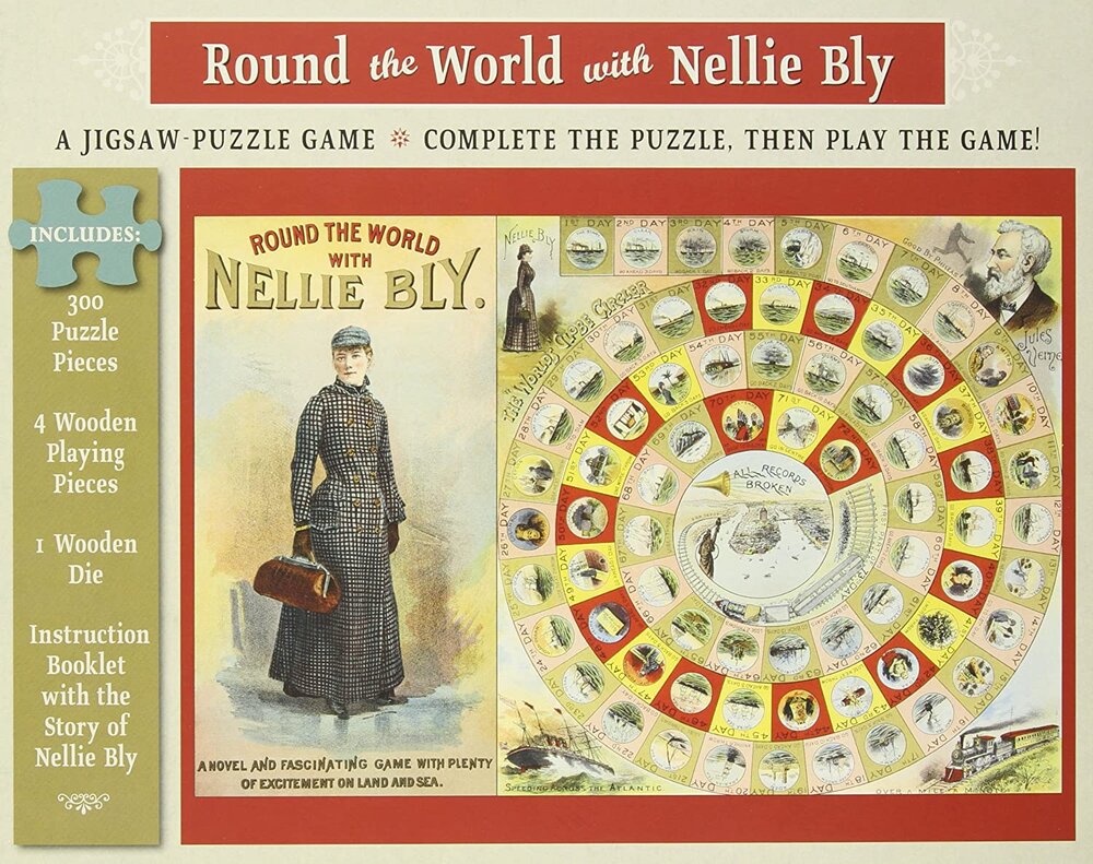 For 2-in-1 fun: Round the World With Nellie Bly