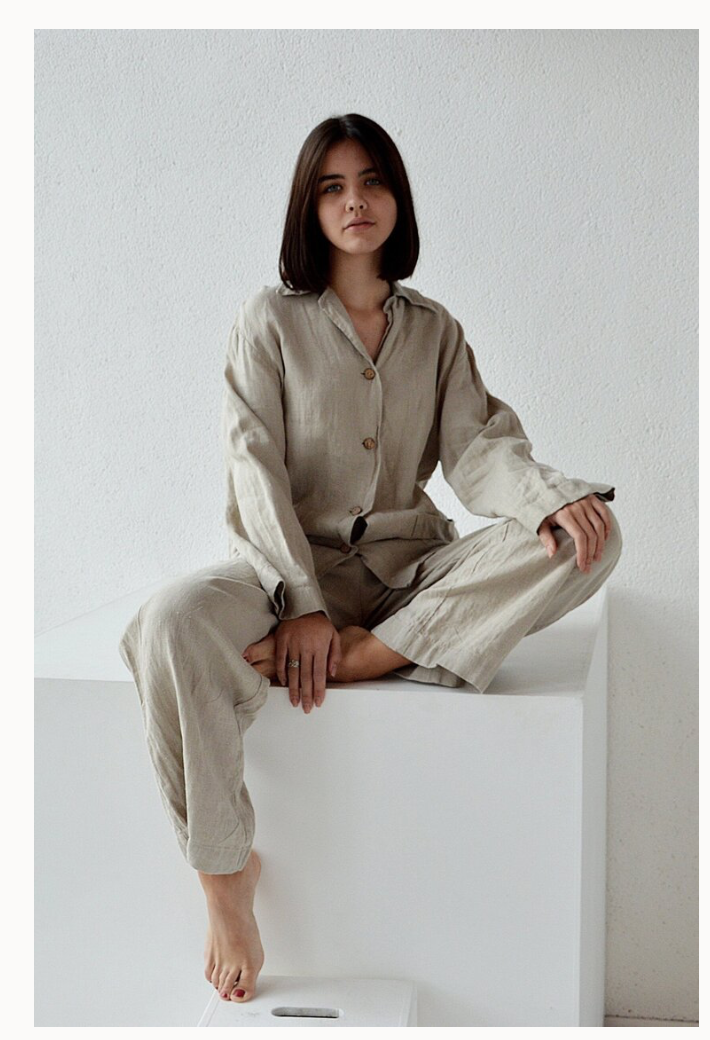 petite linen clothes