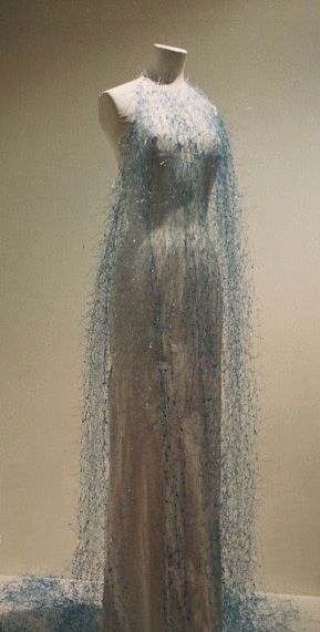 Resin and Nylon dress