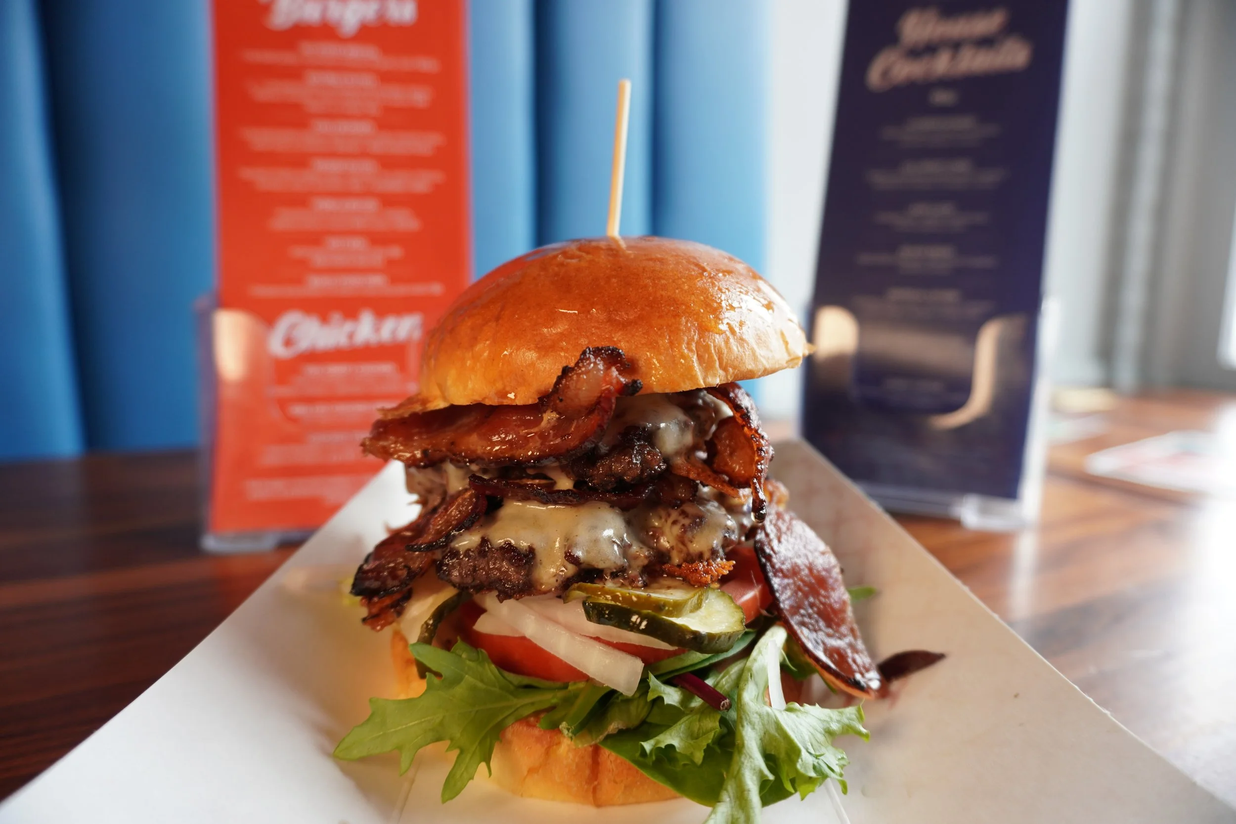 MOD's double dutch.  Our signature burger.