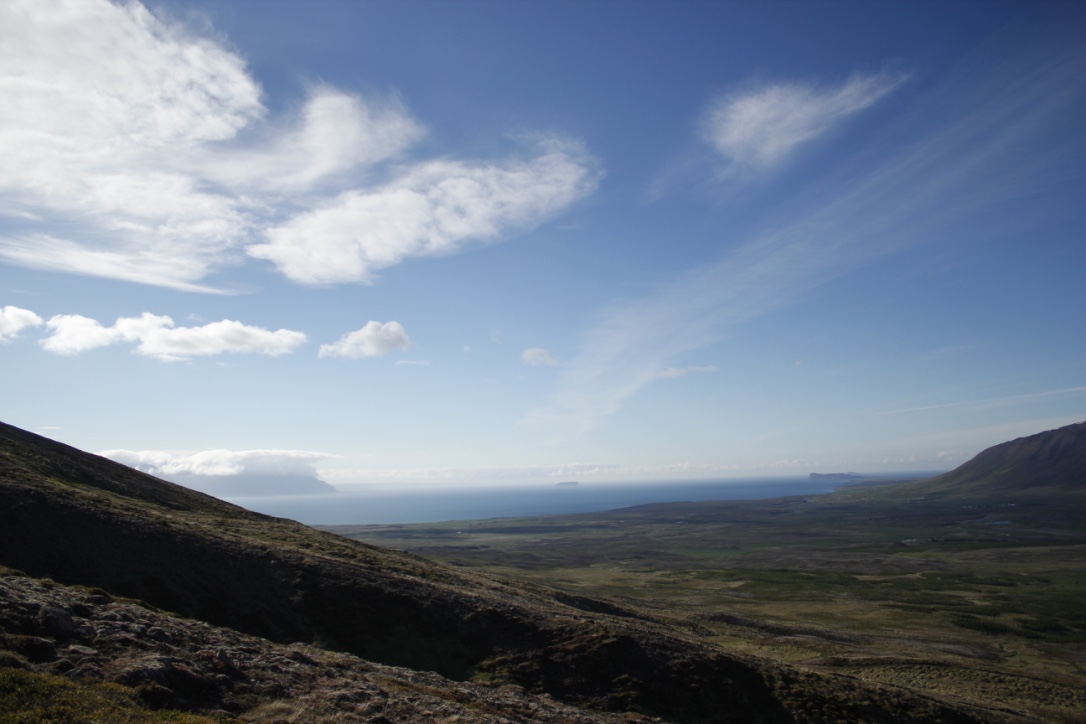 View to the west to Skagafjörður