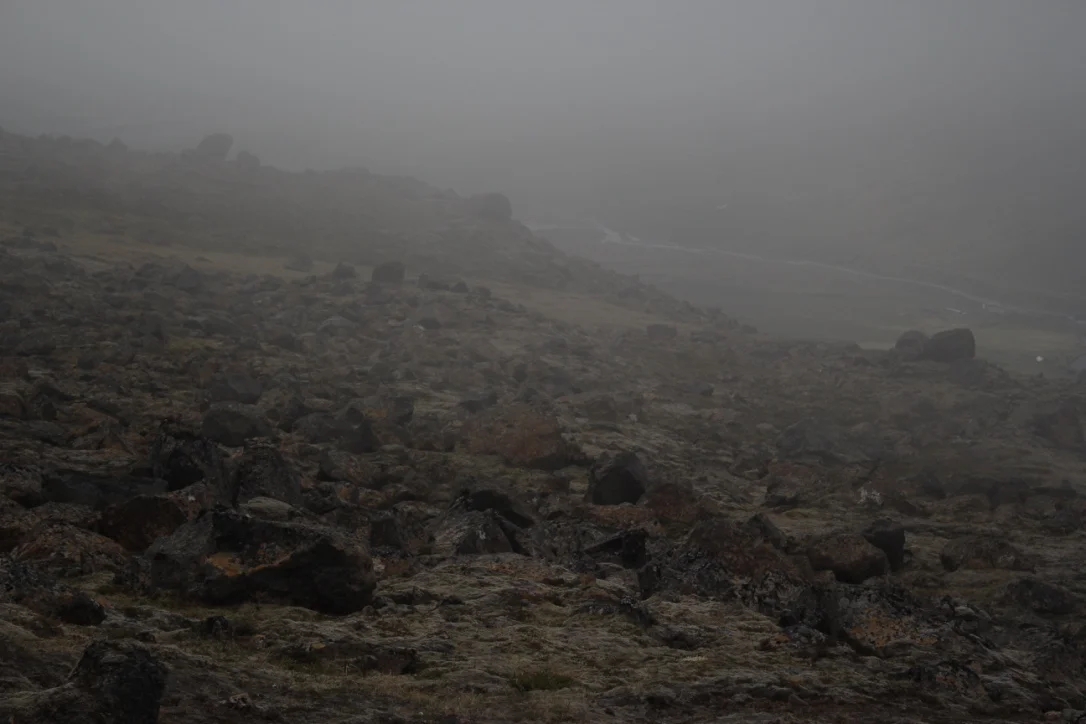 Misty day in Gvendarskál