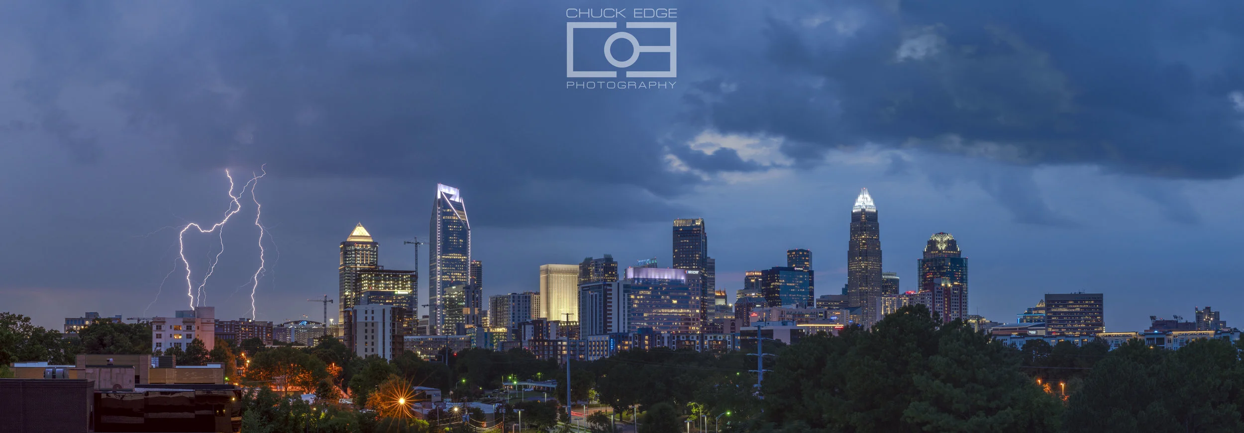 Charlotte sunset storm. June 29, 2019