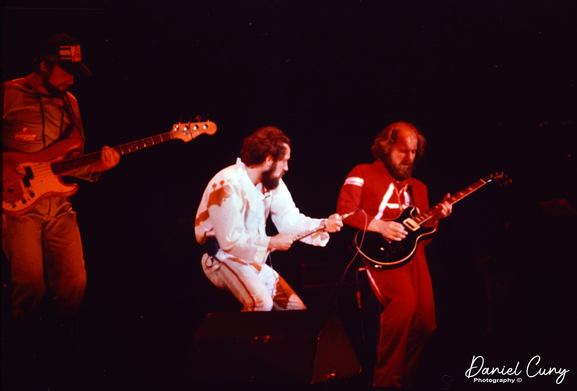 Photos of Ian Anderson and Martin Barre of Jethro Tull in 1976