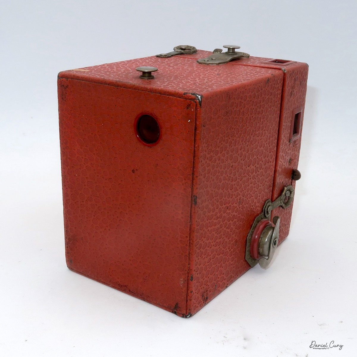 Different views of Rose Beau Brownie camera