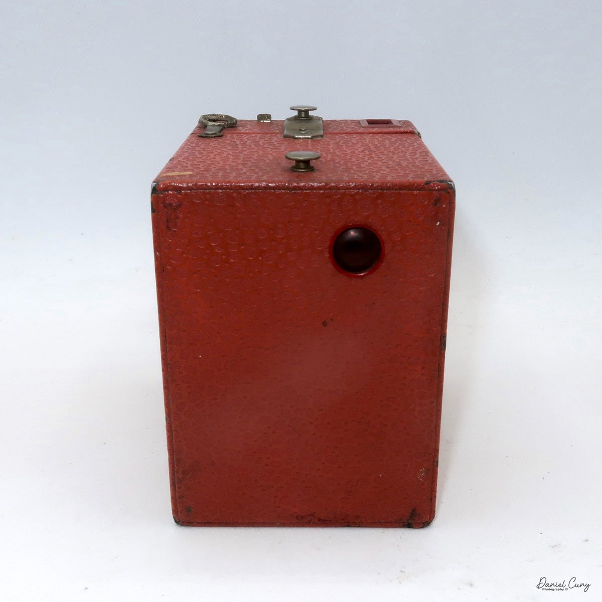 Different views of Rose Beau Brownie camera