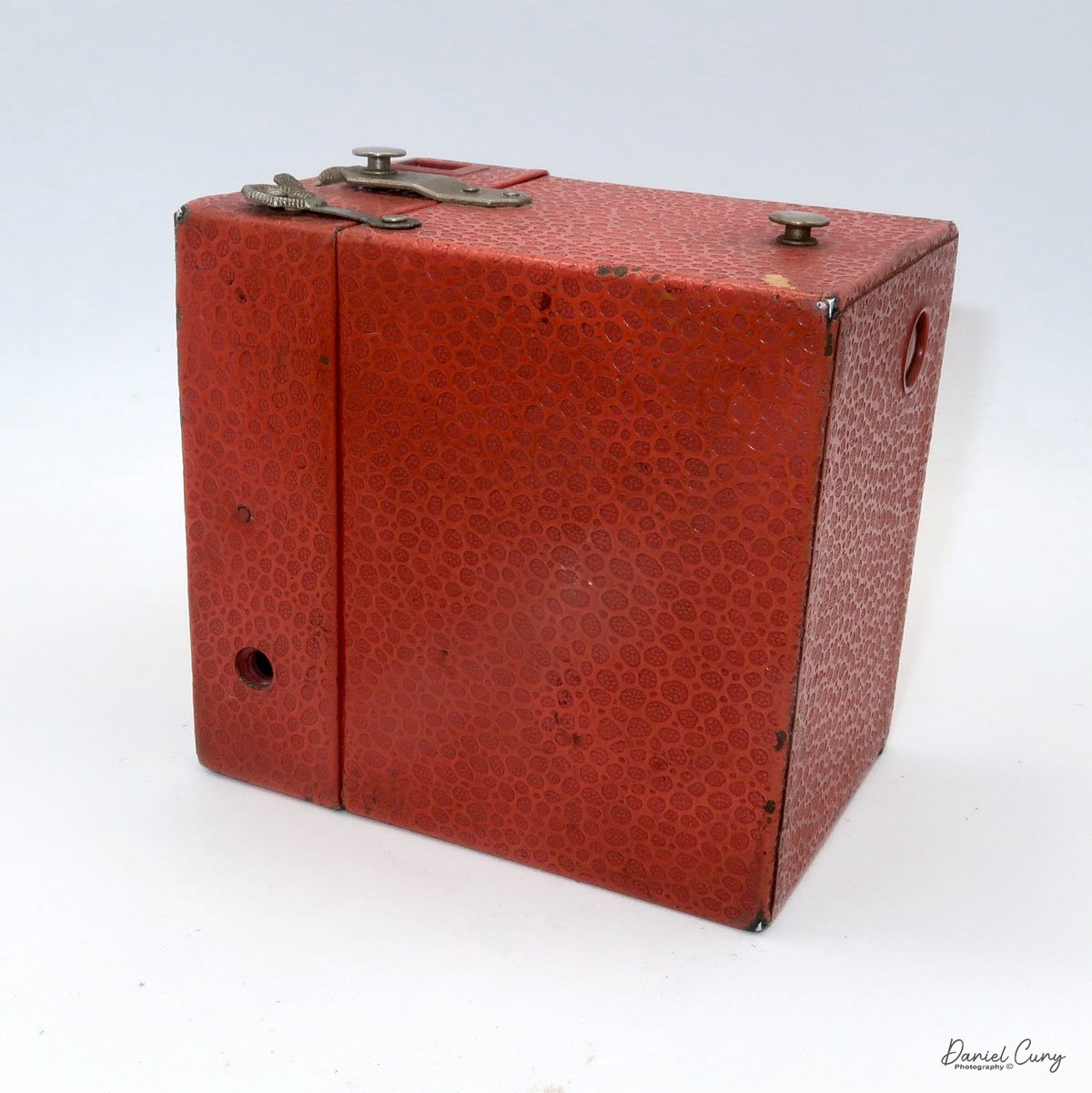 Different views of Rose Beau Brownie camera