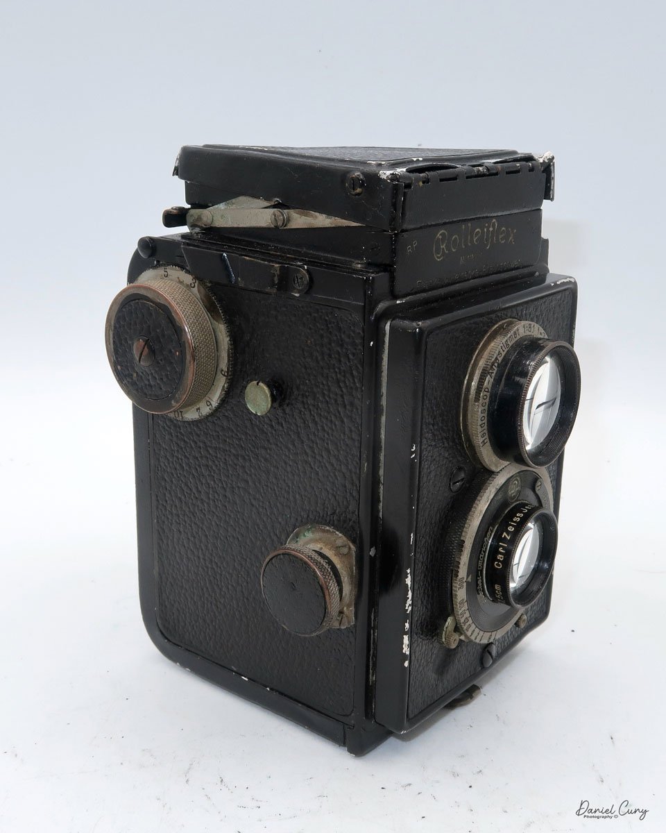Different angles of the Original K1 Rolleiflex