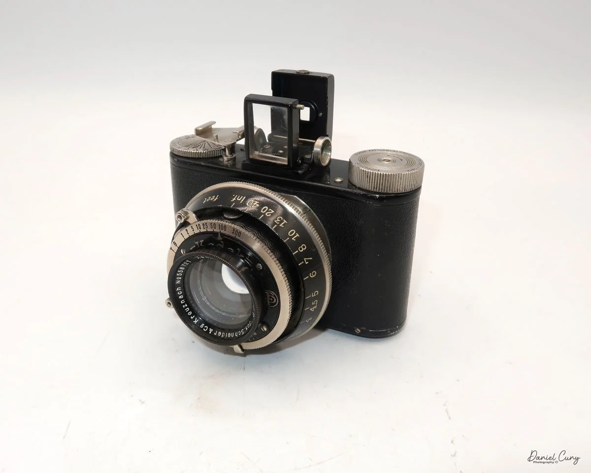 Different angles of the Nagel-Kodak Pupille camera