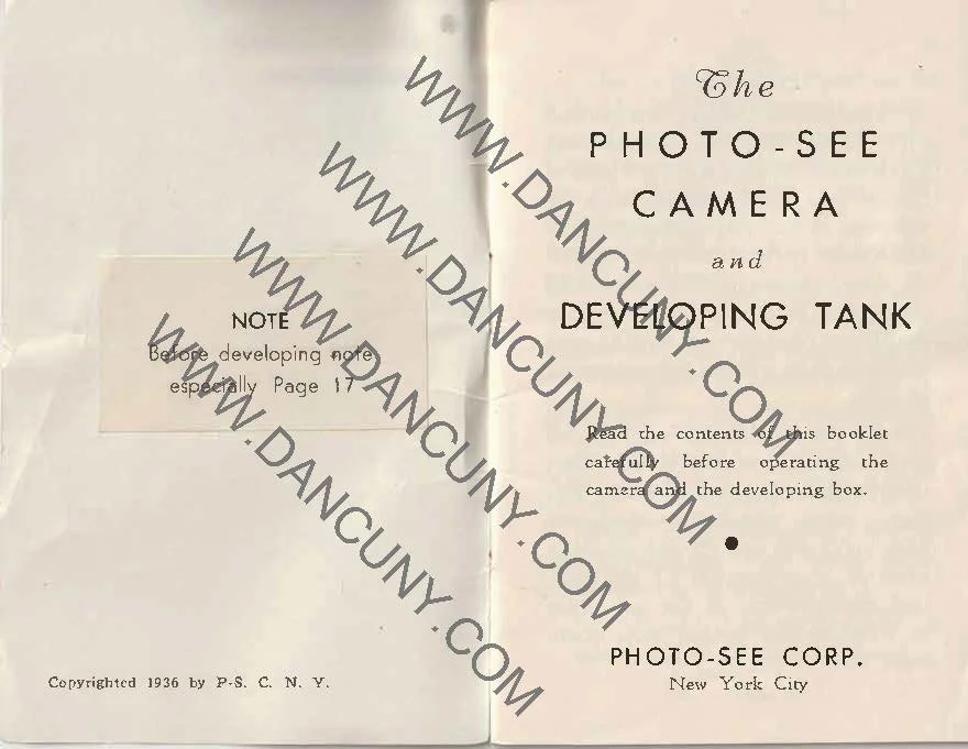 Photo-See Manual