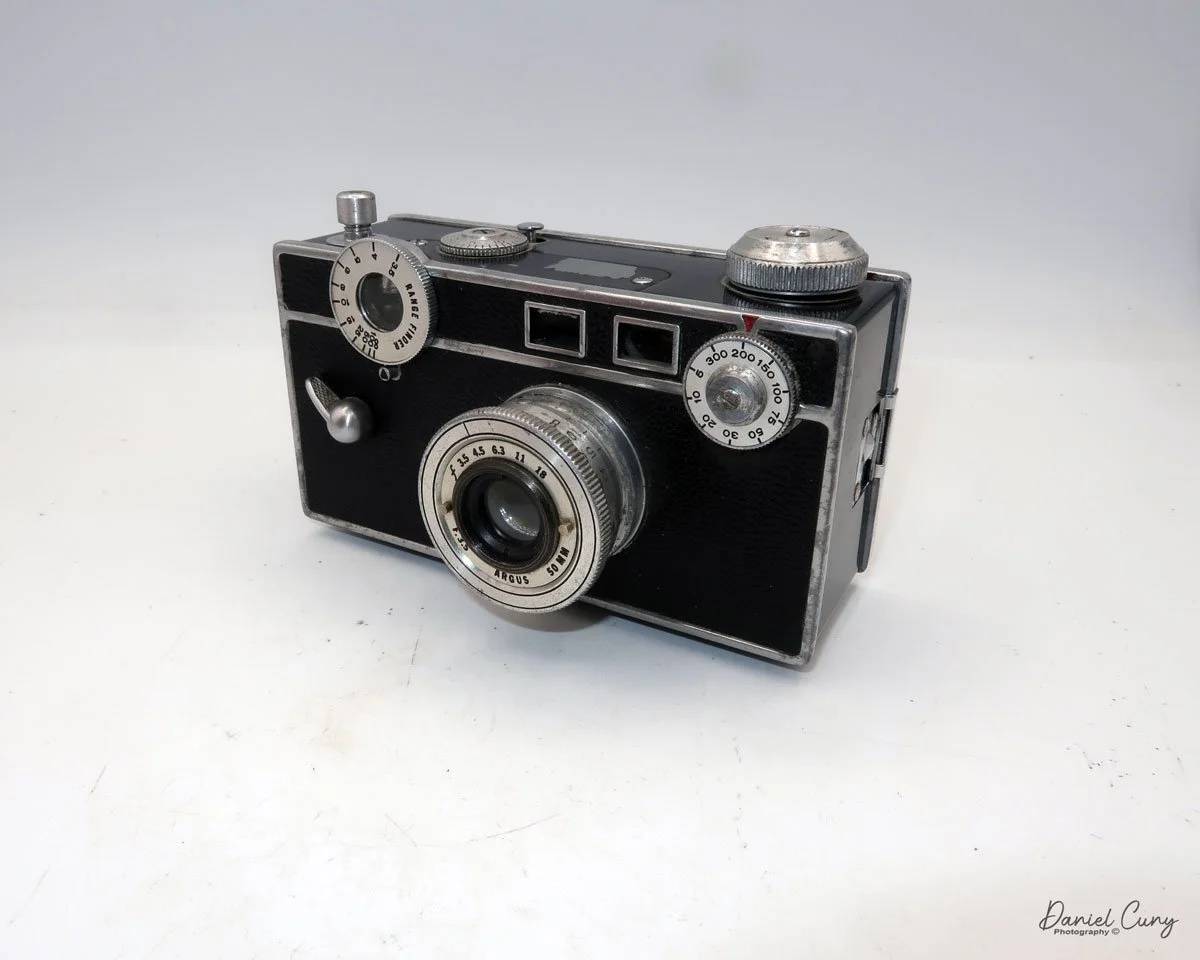 Different angles on Argus Model C camera