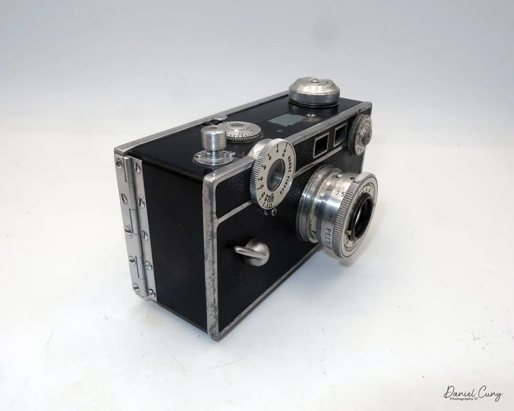 Different angles on Argus Model C camera