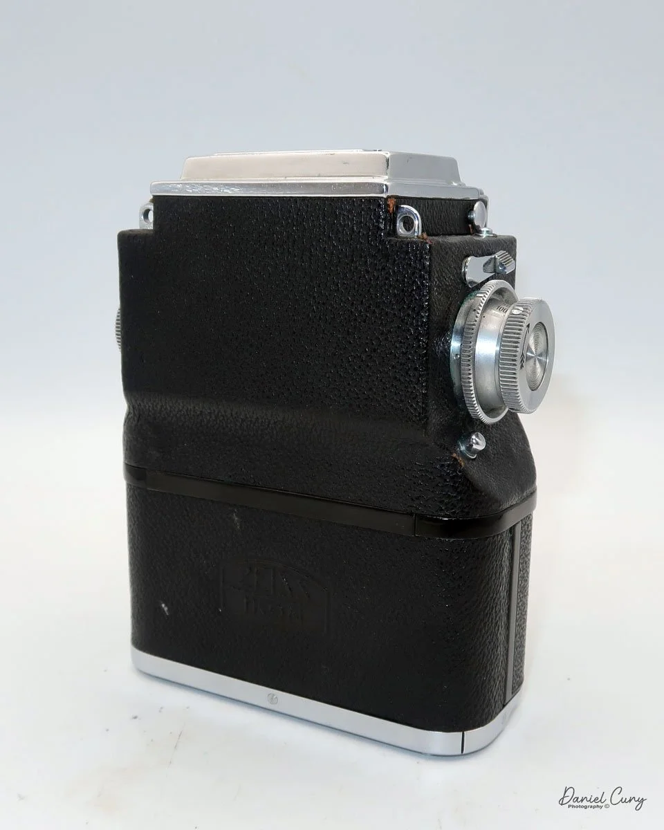 Different angles of the Zeiss Ikon 860/24 camera