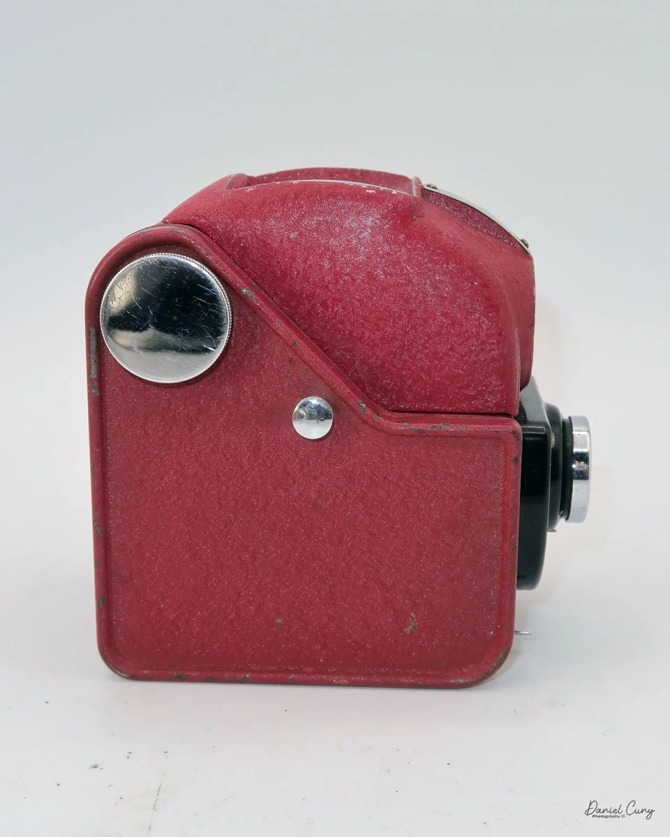 Different angles of the Ensign Ful-Vue camera