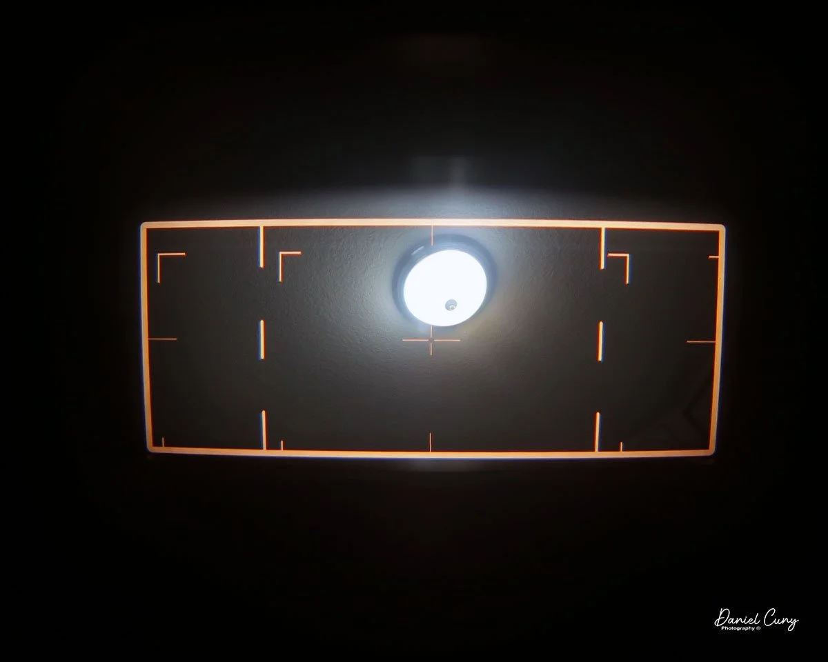 View through 30mm viewfinder