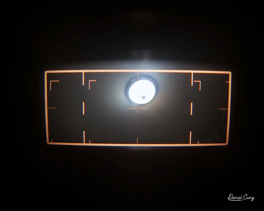 View through 30mm viewfinder