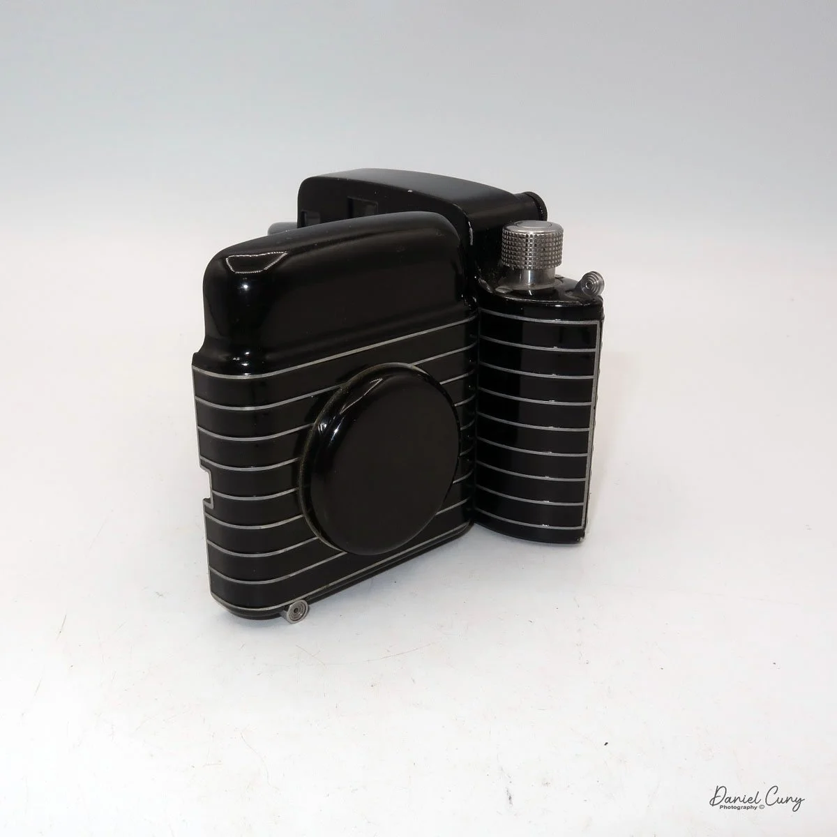 Different angles of the Kodak Bantam Special camera