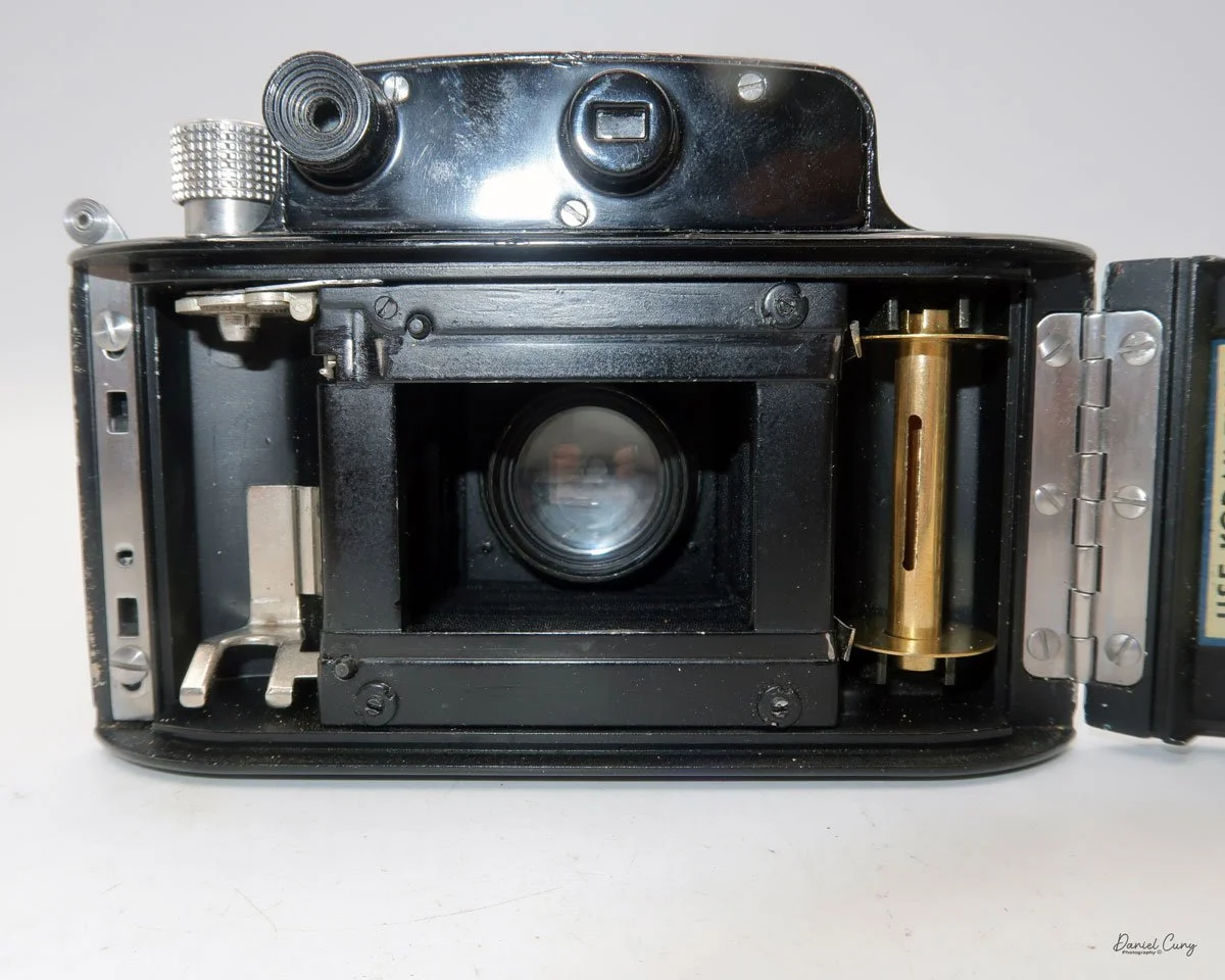 Film chamber in Kodak Bantam Special