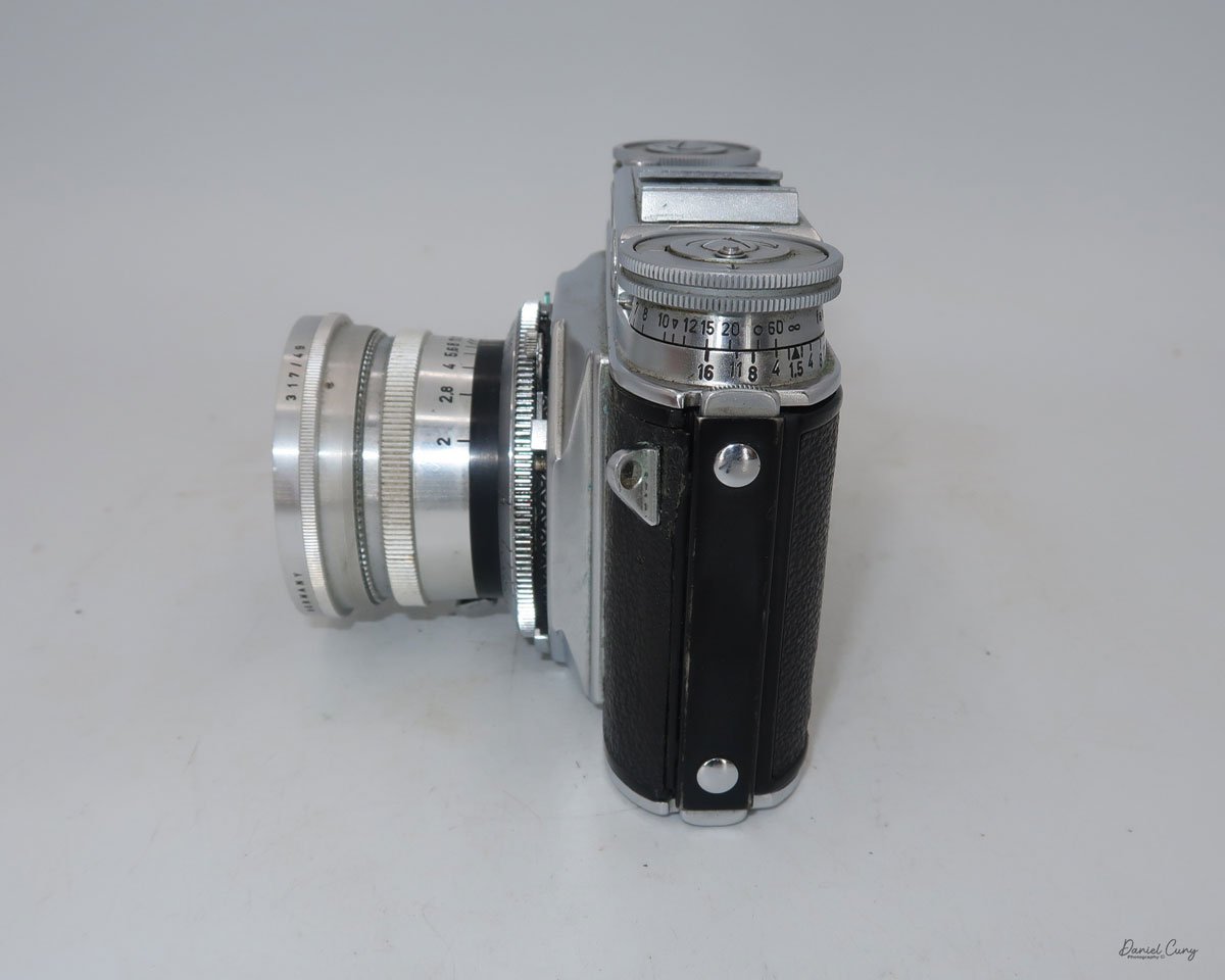 Different angles of the Voigtlander Prominent camera