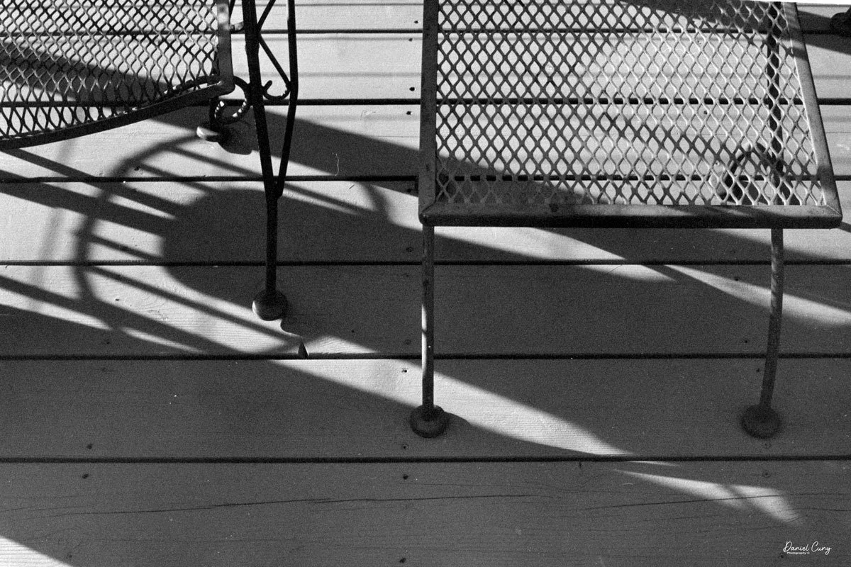 Patio shadows