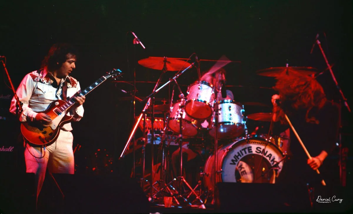 Bernie Marsden, Ian Paice, & David Coverdale.