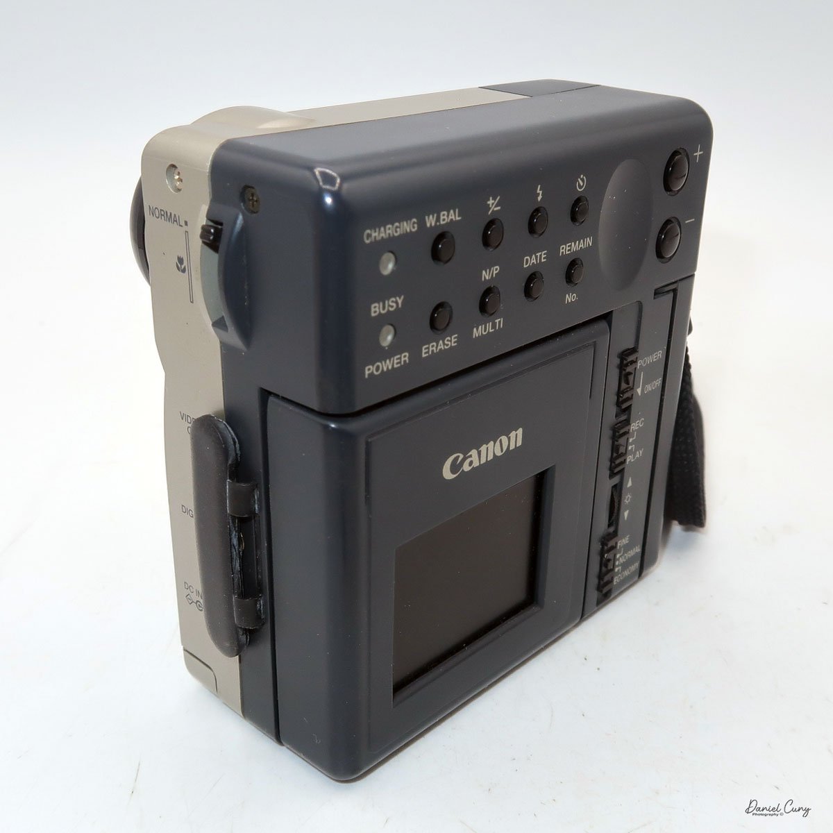 Different angles of the Canon PowerShot 350