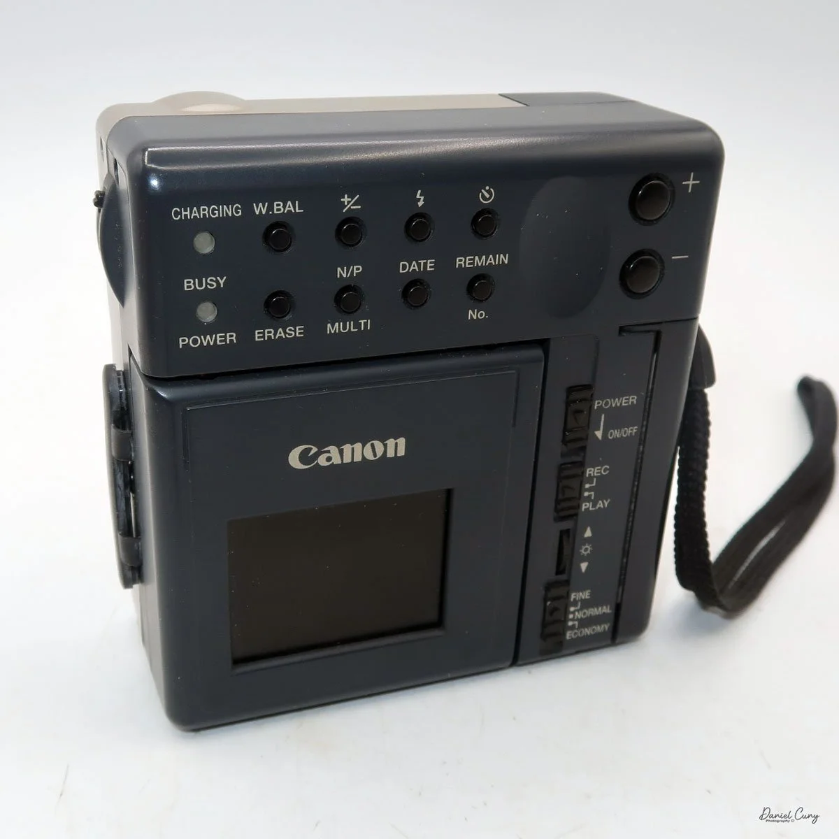 Different angles of the Canon PowerShot 350