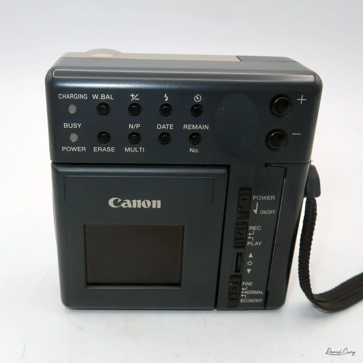 Different angles of the Canon PowerShot 350