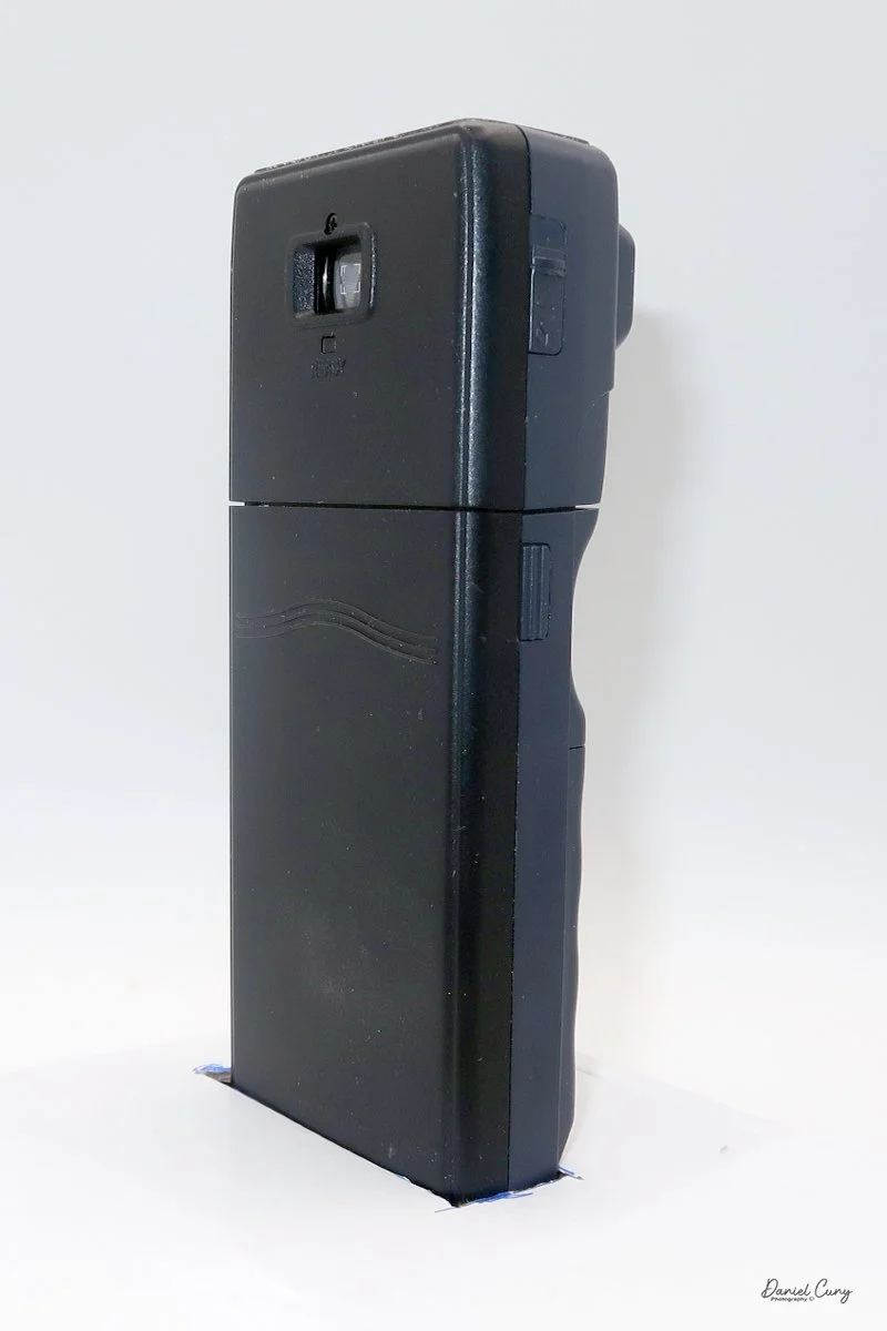 Different angles of the Nikon Coolpix E100