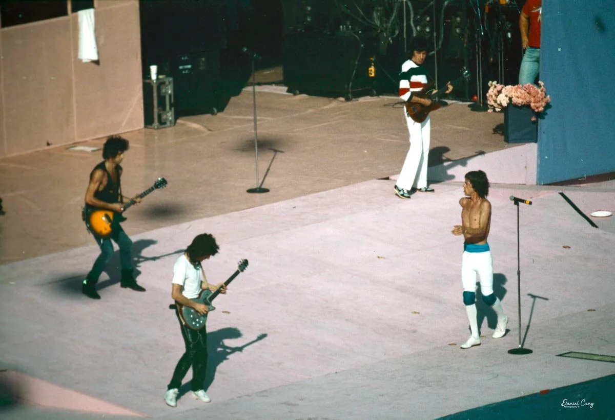 Keith Richards, Ronnie Lane, Bill Wyman & Mick Jagger