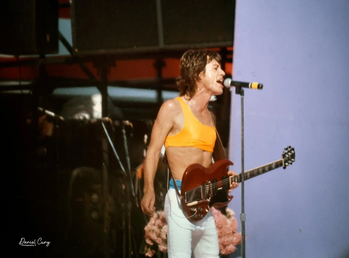 Mick Jagger with Guitar