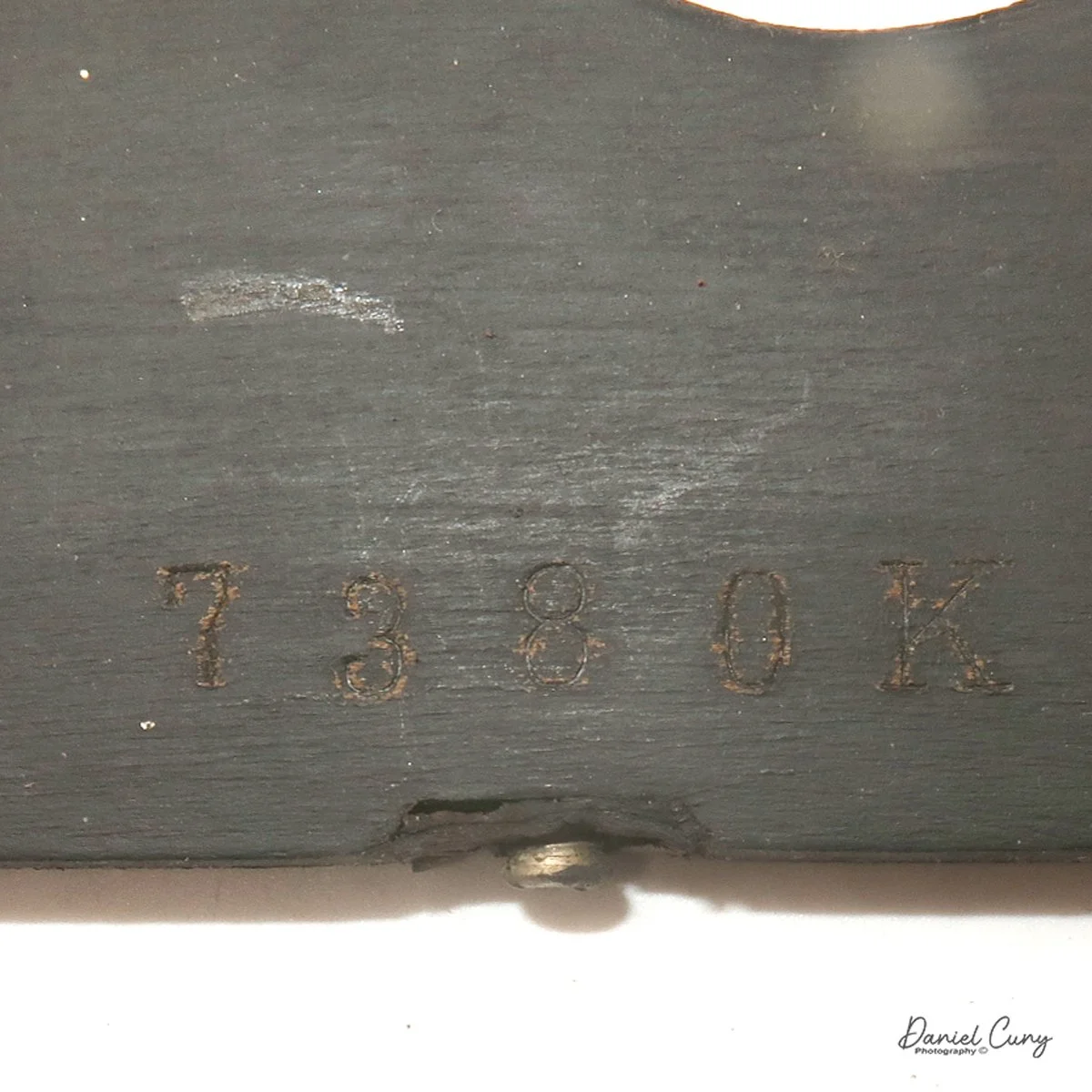 Serial number on the back of front cover.